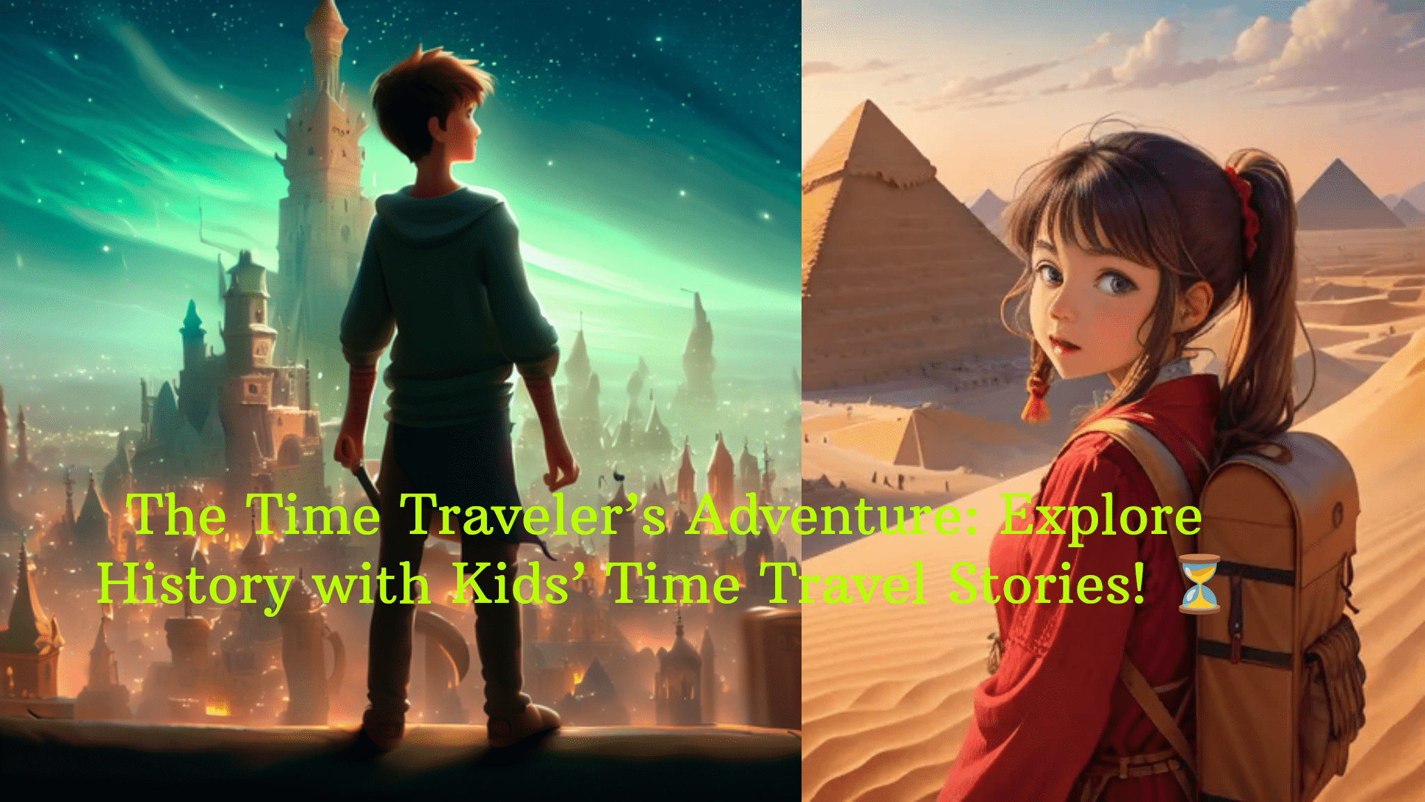 The Time Traveler’s Adventure: Explore History with Kids’ Time Travel Stories! ⏳