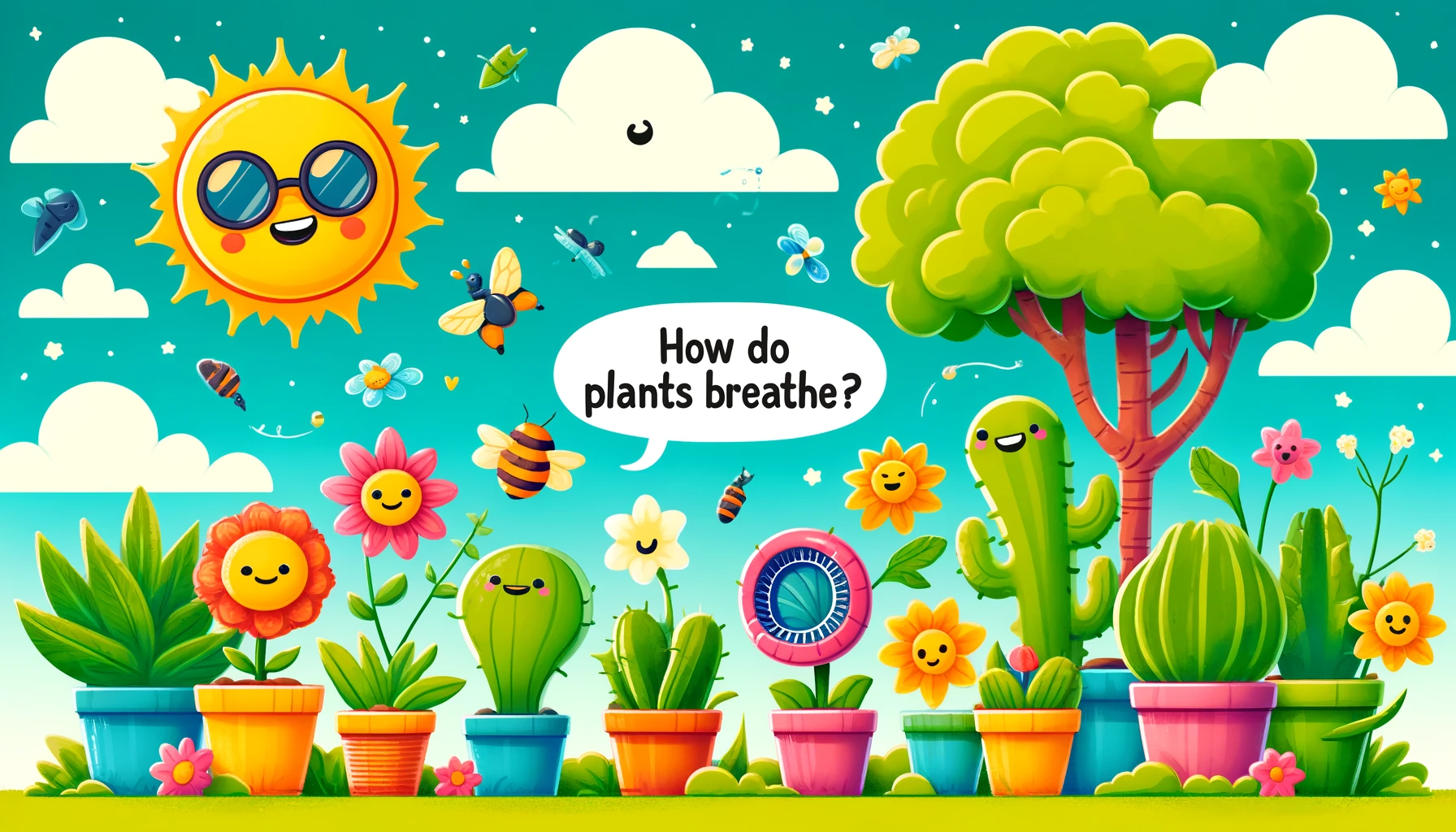 How Do Plants Breathe? 🌱