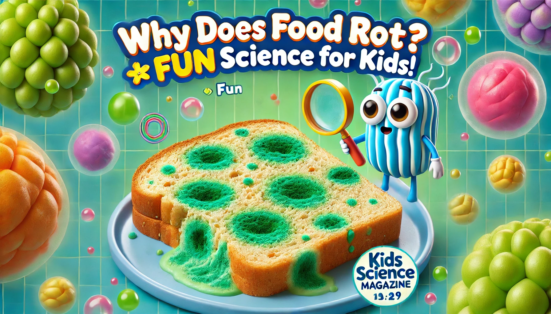 Why Does Food Rot? 🍎🧀 Exploring the Science of Bacteria, Mold, and Decomposition!