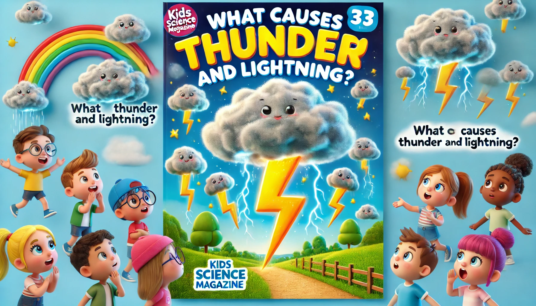 What Causes Thunder and Lightning? 🌩️