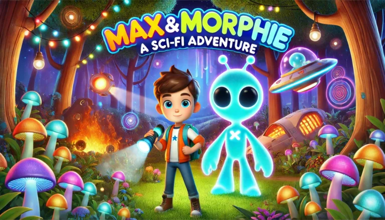 🌌 Max and Morphie: A Thrilling Sci-Fi Adventure with a Shape-Shifting Alien 👽 🌟