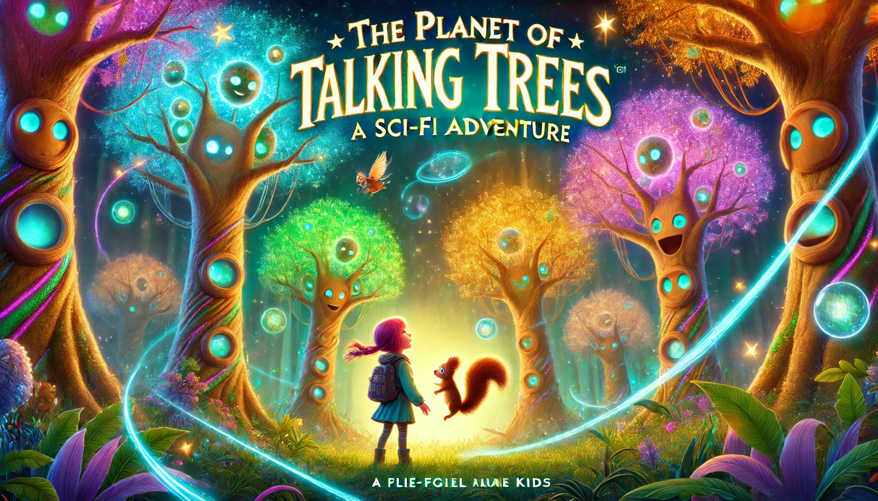 The Planet of Talking Trees: A Sci-Fi Adventure 🌳✨