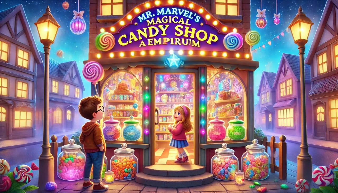 The Magic Candy Shop Adventure – A Thrilling Kids' Story with Superpowers