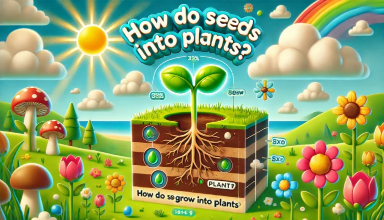 How Do Seeds Grow Into Plants? Fun Plant Science for Kids