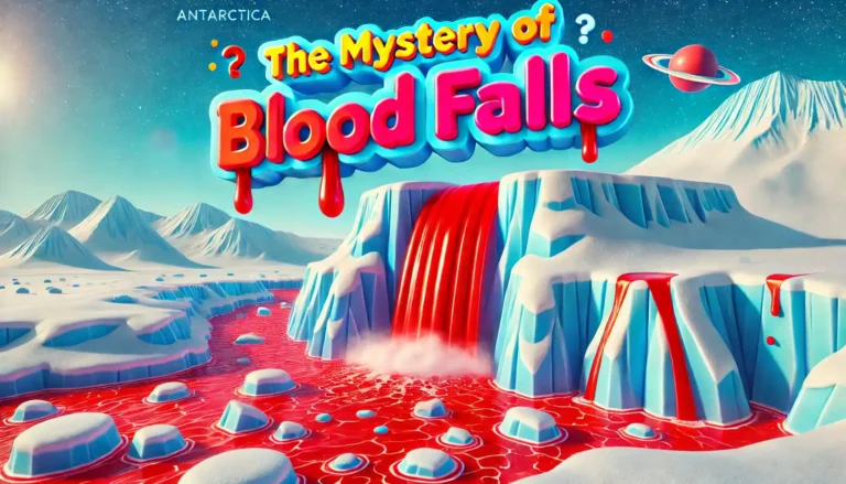 The Mystery of Blood Falls: The Secret of Antarctica’s Crimson Waters