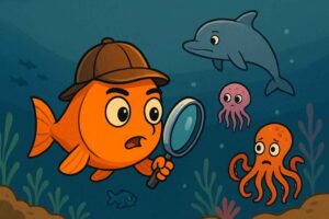 🌊 Science Mystery: Who Stole the Ocean’s Light? — science mystery for kids