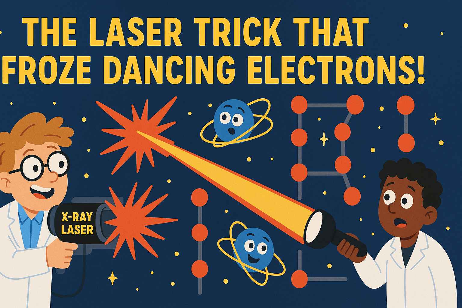 ๐ง๐ฌThe Laser Trick That Froze Dancing Electrons!