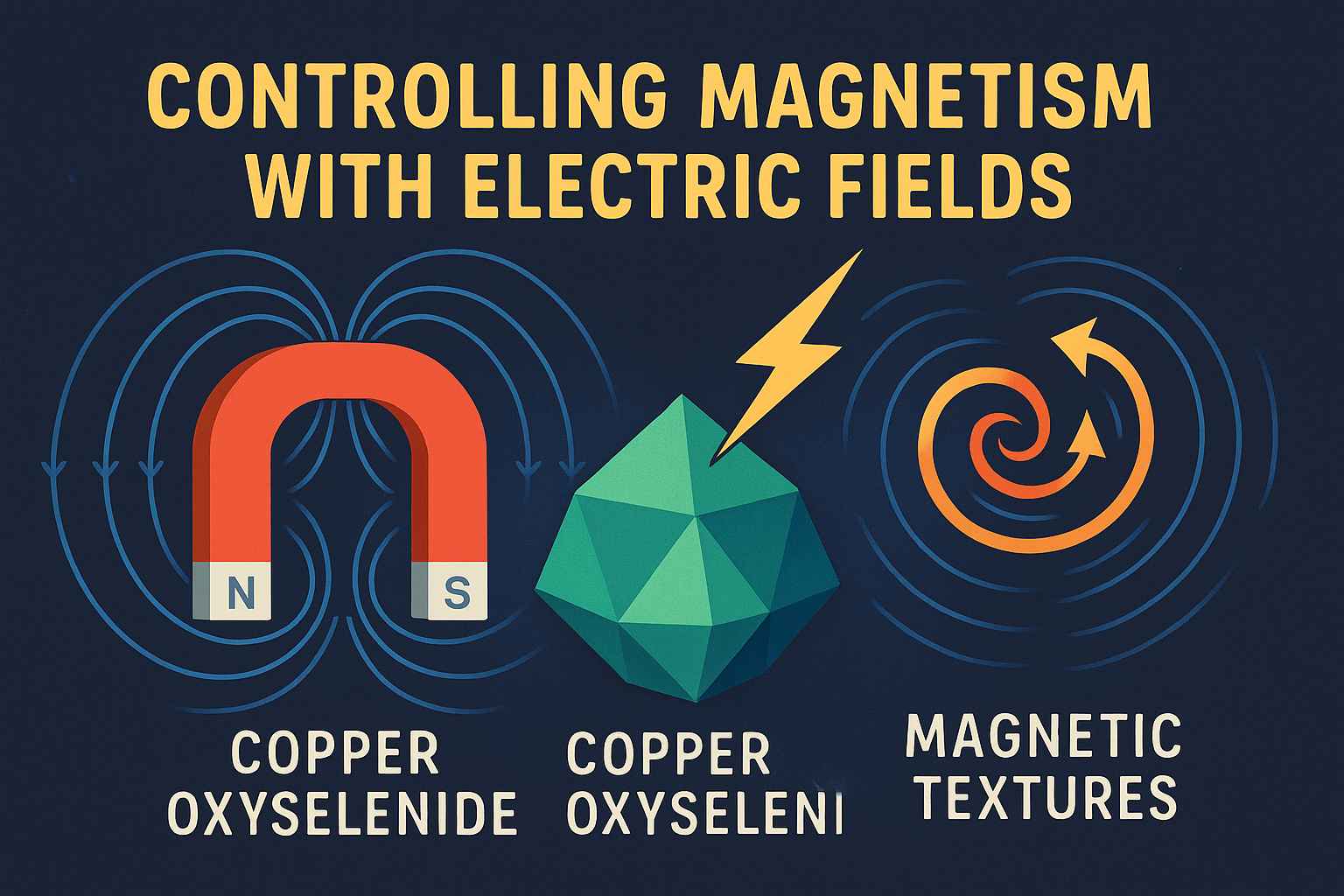 Magnet Magic: Scientists Control Magnetism Without Using Magnets!