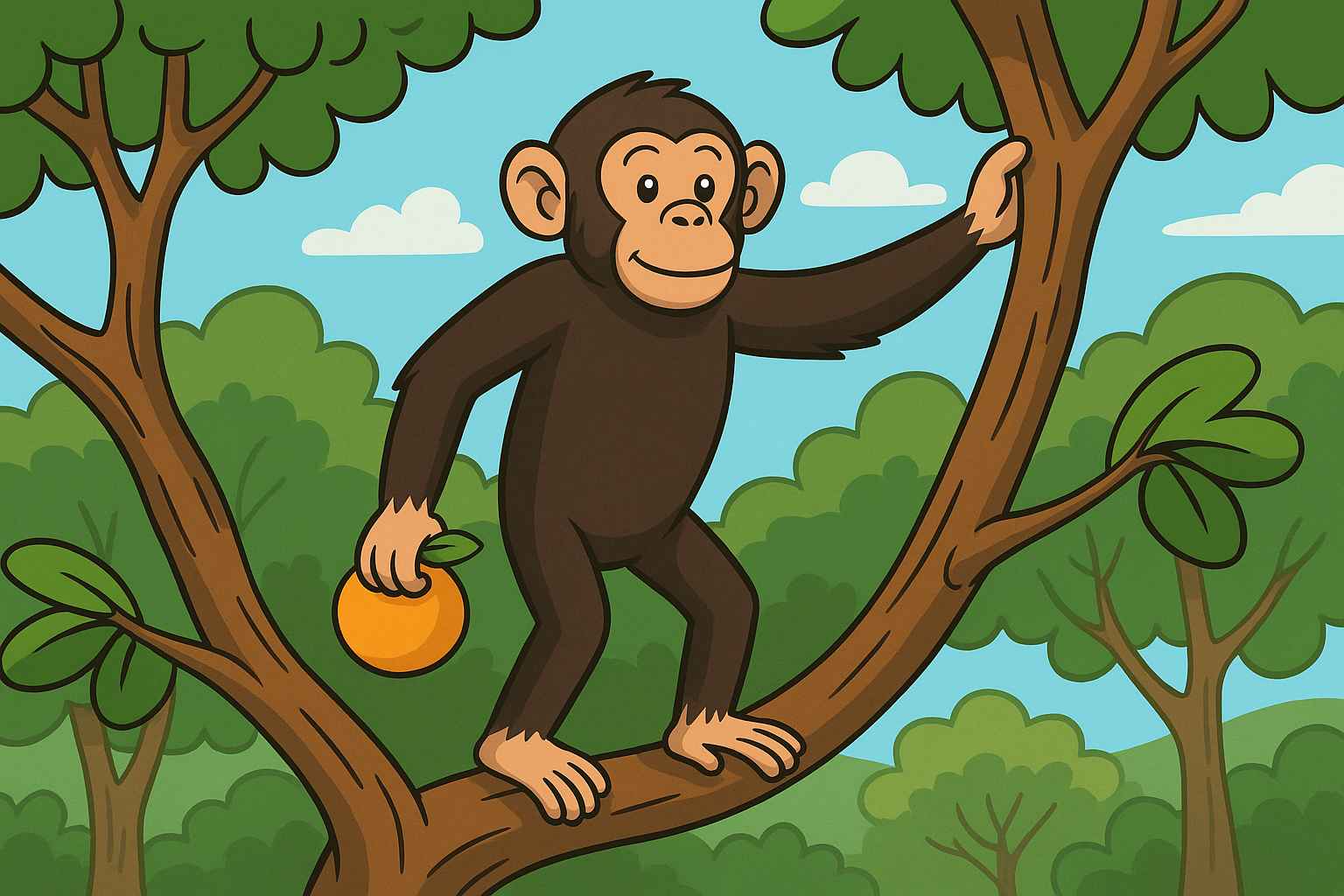 Did Humans Learn to Walk in Trees? A New Clue from Chimpanzees!