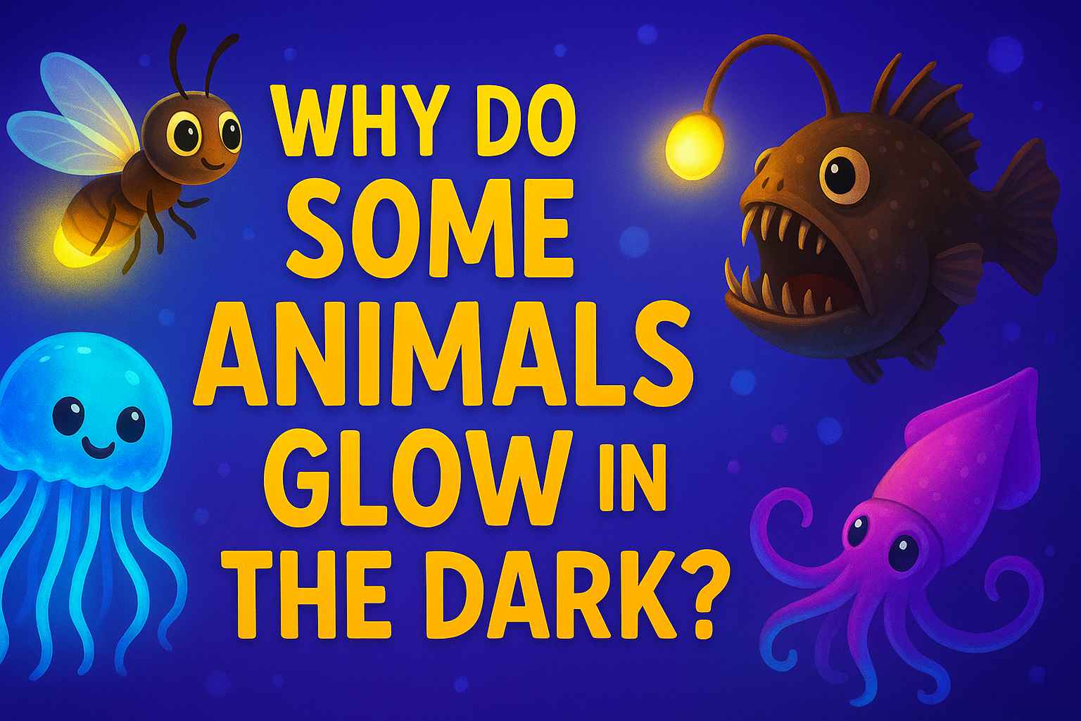 Why Do Some Animals Glow in the Dark?