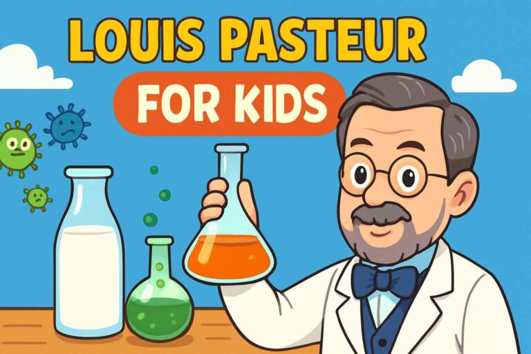 Louis Pasteur for Kids: The Scientist Who Made Milk Safe and Fought Germs