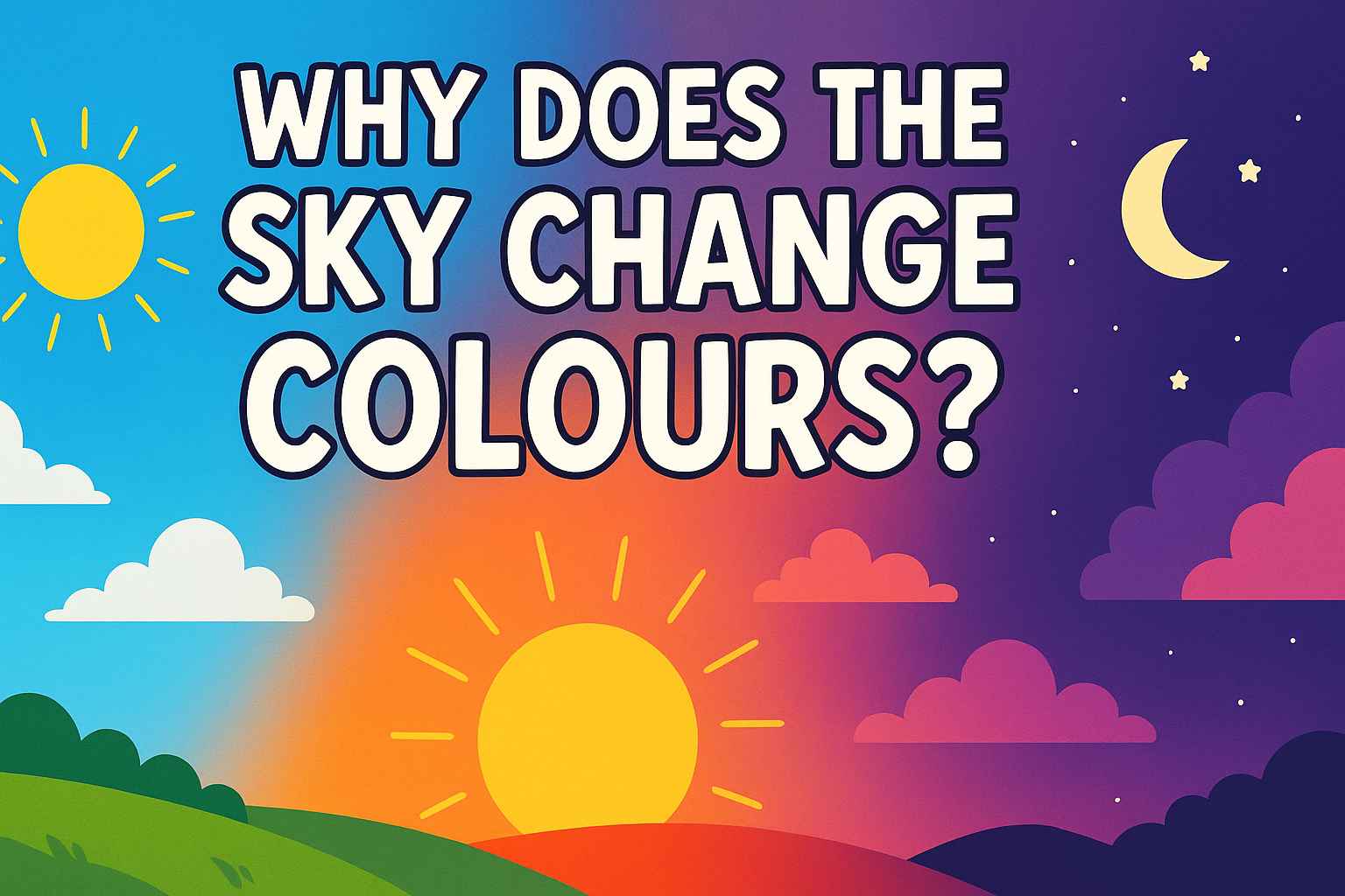 Why Does the Sky Change Colours? | Science Around Us for Kids