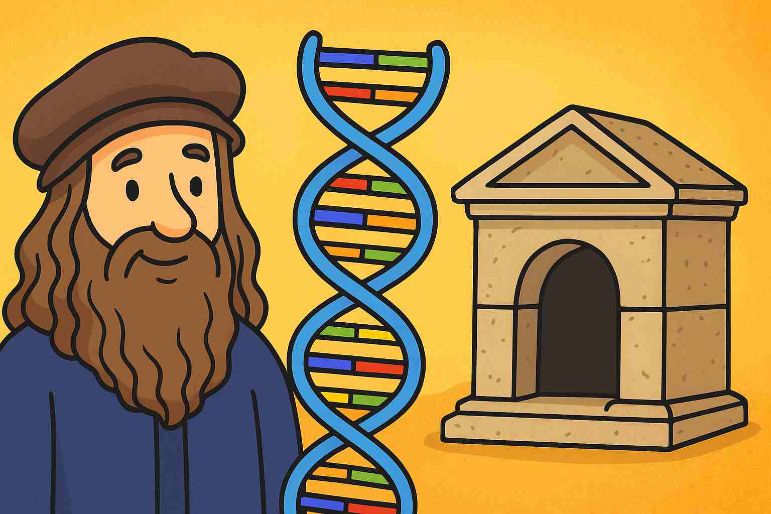 Scientists Are Getting Closer to Leonardo da Vinci’s DNA!