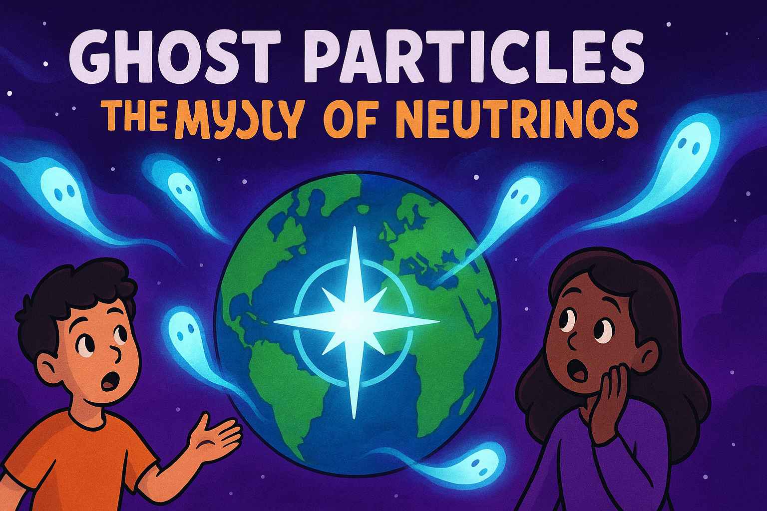 Ghost Particles: The Mystery of Neutrinos – A Science Mystery for Kids