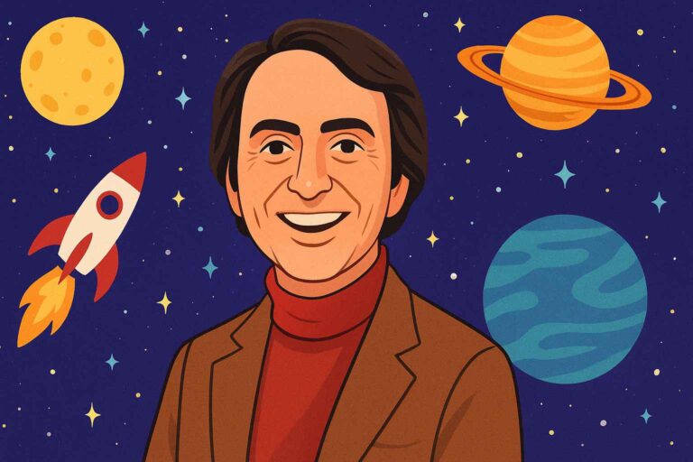 Carl Sagan for Kids: The Astronomer Who Brought Space to Our TV Screens 🌌📺✨