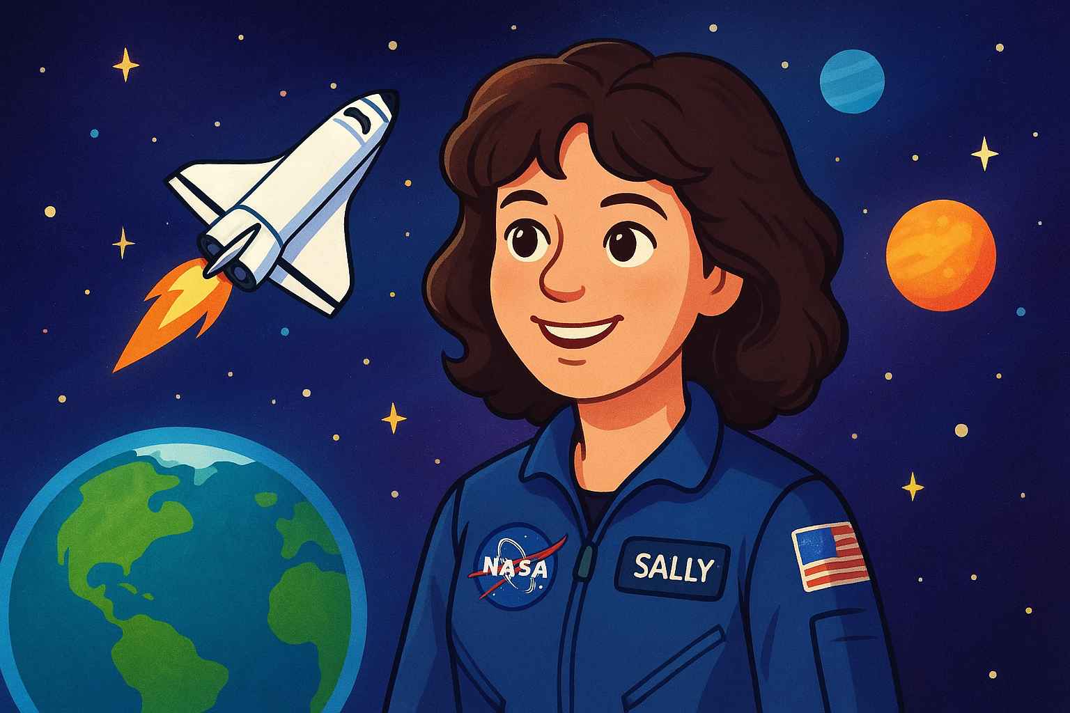 Sally Ride: The First American Woman in Space