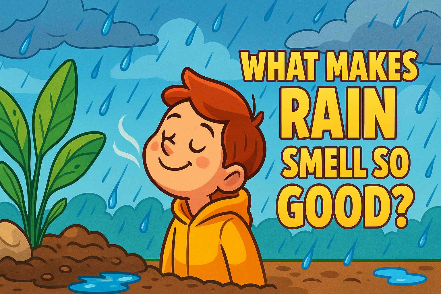 What Makes Rain Smell So Good?