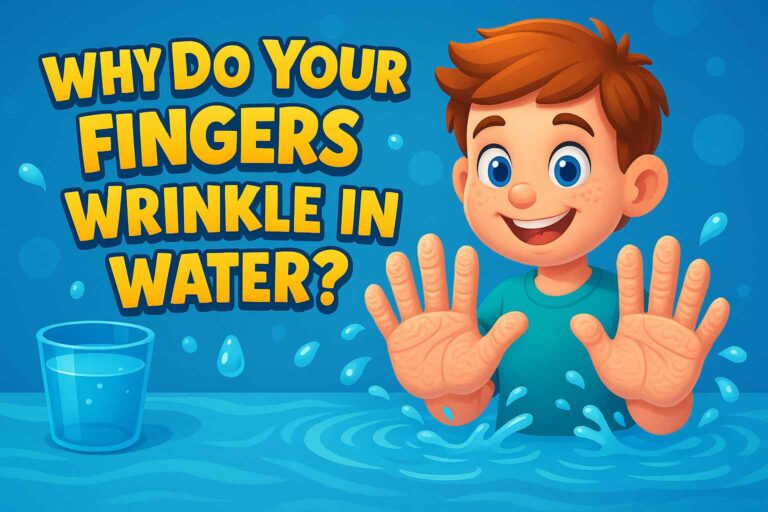 💦 Why Do Your Fingers Wrinkle in Water? Why Do Your Fingers Wrinkle in Water? | Fun Science for Kids 💦