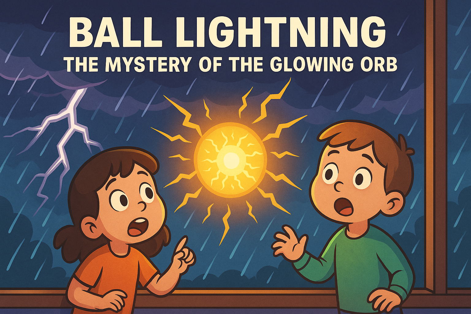 Ball Lightning: The Mystery of the Glowing Orb – A Science Mystery for Kids