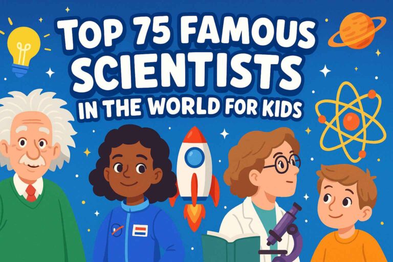 Top 75 Famous Scientists in the World for Kids — The Geniuses Who Changed Our World!