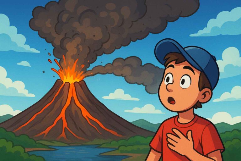 The Day a Sleeping Giant Woke Up and Sent Ash Flying Across the Sky!