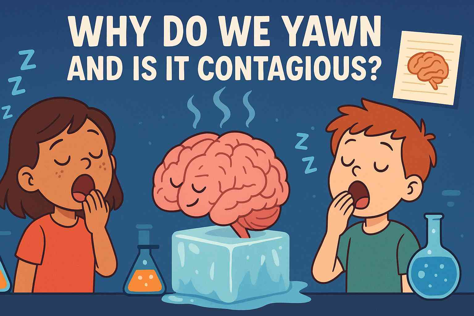 Why Do We Yawn and Is It Contagious? | Science Around Us