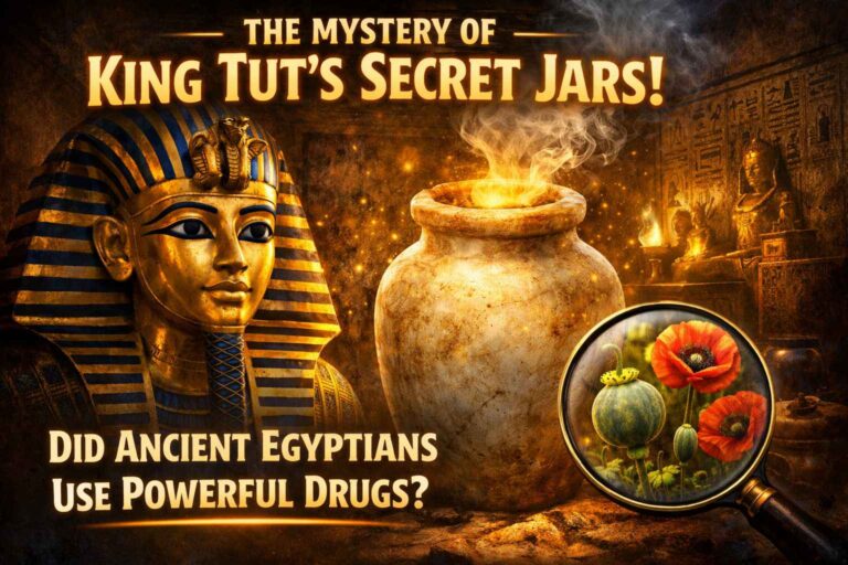 🏺 The Mystery of King Tut’s Secret Jars : Did Ancient Egyptians Hide Powerful Drugs with Their Pharaohs?